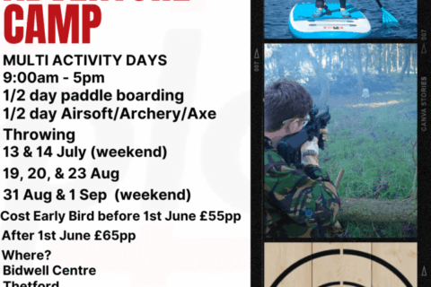 Multi activity day- looking for something a little different to do at the weekend or